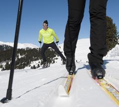 Cross-country skiing in Valdaora/Olang