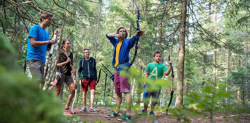 3D archery park in Valdaora/Olang