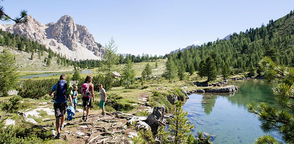 Family hikes in Valdaora/Olang