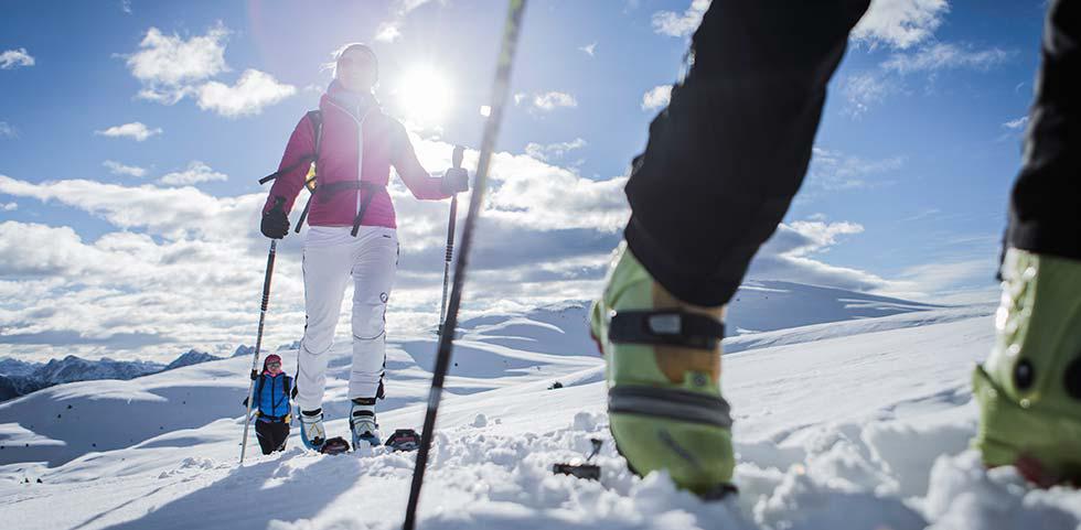 Skitour zur Rodenecker Alm Skitour zur Rodenecker Alm
