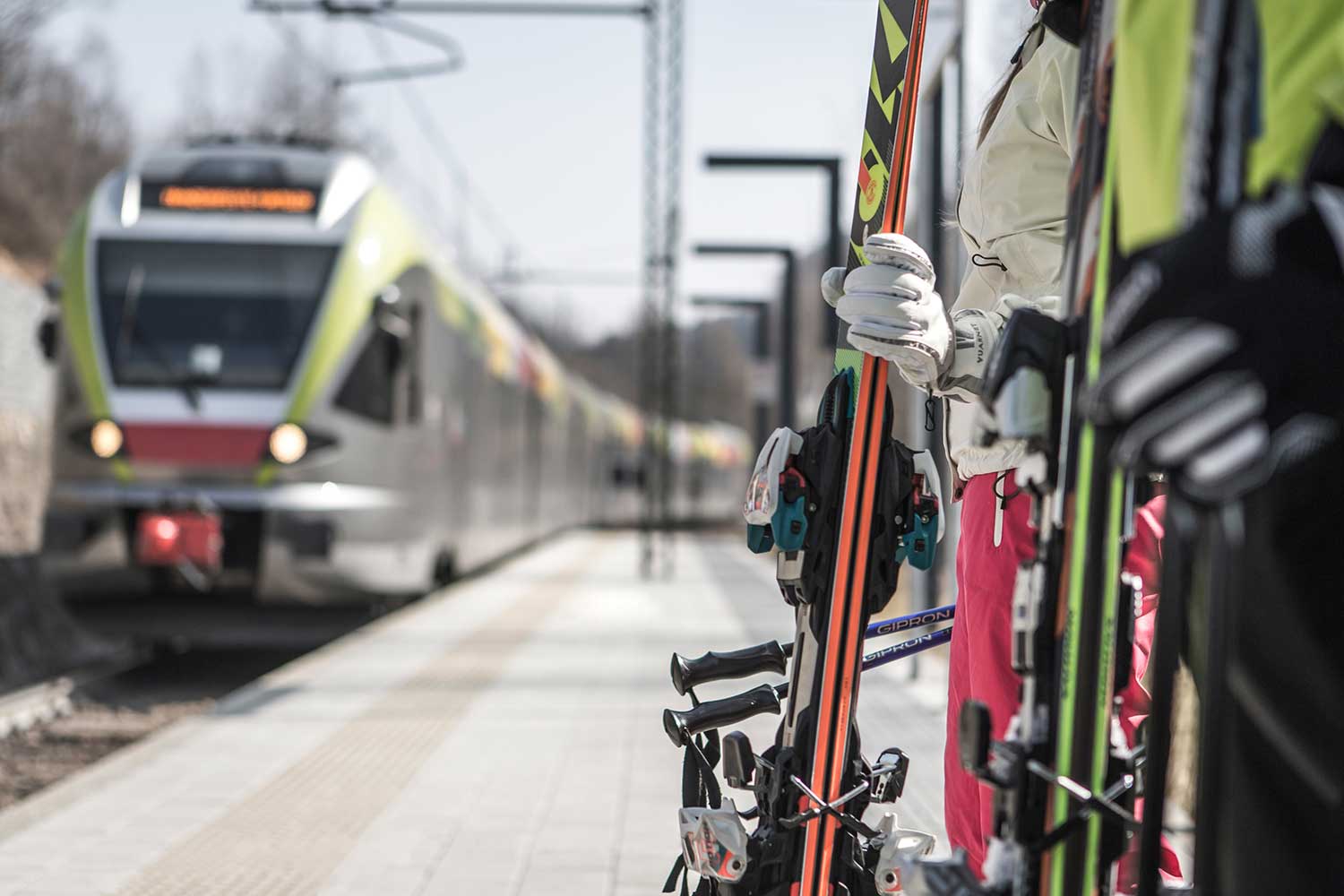 Anreise mit dem Zug nach Olang